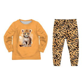 CHILDREN'S PAJAMAS " MIKI" - LITTLE LEOPARD - sewing set