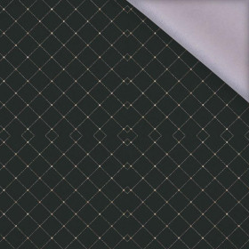 GOLDEN STITCH / BLACK - softshell
