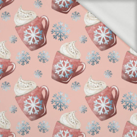 HOT CHOCOLATE (CHRISTMAS SEASON) - looped knit fabric