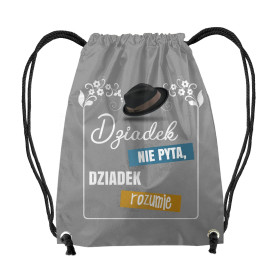 GYM BAG - DZIADEK NIE PYTA, DZIADEK ROZUMIE / hat