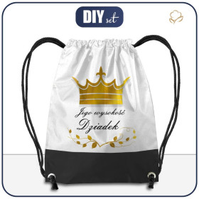 GYM BAG - JEGO WYSOKOŚĆ DZIADEK / crown