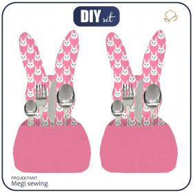 Cutlery bunny - BUNNIES / pink