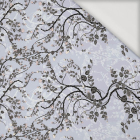 ROSES pat. 4 (grey) - Viscose jersey