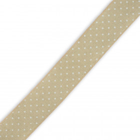 Decorative ribbon 40mm dots with glitter