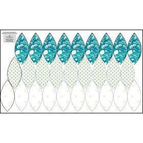 7 EASTER EGGS SEWING SET - VANILLE FARNE