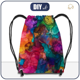 GYM BAG - ALCOHOL INK PAT. 5 - sewing set