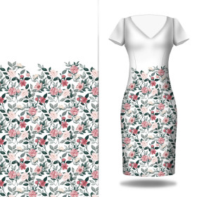 BEAUTIFUL FLOWERS - dress panel 