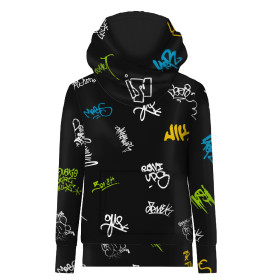 HYDROPHOBIC HOODIE UNISEX - GRAFFITI - sewing set