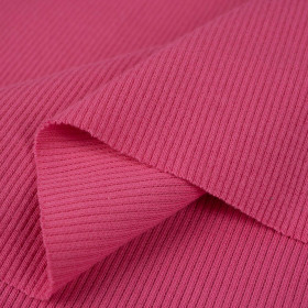 D-04 PINK - Ribbed knit fabric