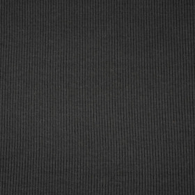 D-88 GRAPHITE - Ribbed knit fabric