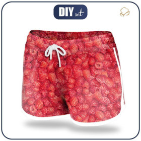 Women’s boardshorts - RASPBERRIES L