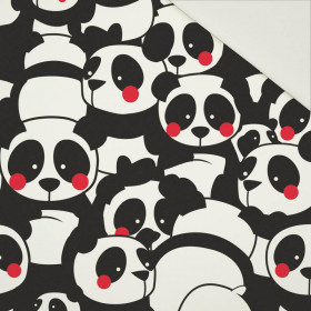 PANDAS / red - Cotton drill
