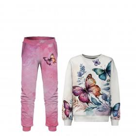 Children's tracksuit (MILAN) - BUTTERFLY PAT. 2 - sewing set
