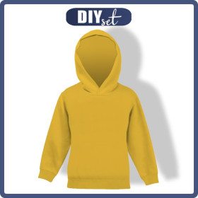 KID'S HOODIE (ALEX) - B-14 - SPICY MUSTARD - sewing set