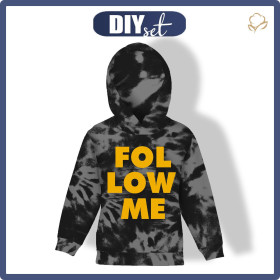 KID'S HOODIE (ALEX) - FOLLOW ME - sewing set