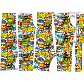 CHILDREN'S SOFTSHELL TROUSERS (YETI) - COMIC BOOK