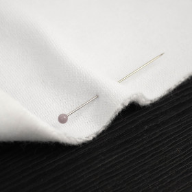 RETRO SEWING MACHINES pat. 1 / white - Hydrophobic brushed knit