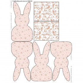 Cutlery bunny - HARES PAT. 6 - sewing set
