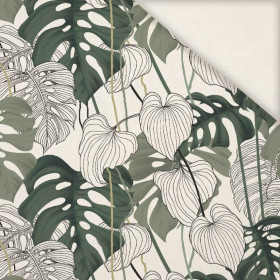 MONSTERA 3.0 - Linen with viscose