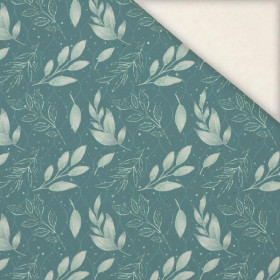 LEAVES pat. 8 - Linen with viscose