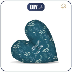 DECORATIVE PILLOW HEART - Milovaným Prarodičům / LEAVES pat. 9