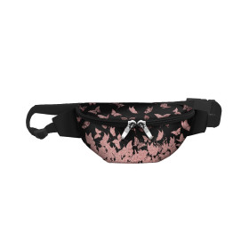 HIP BAG - BUTTERFLIES MIX PAT. 5 (GLITTER BUTTERFLIES) / Choice of sizes