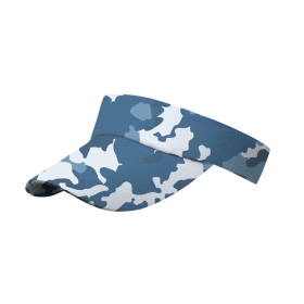 Peaked headband - CAMOUFLAGE PAT. 3 / jeans