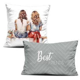 DECORATIVE PILOWS - BEST FRIENDS - sewing set