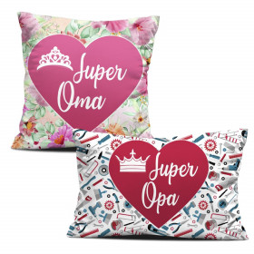 DECORATIVE PILOWS - SUPER OMA / SUPER OPA Pat. 2 - sewing set