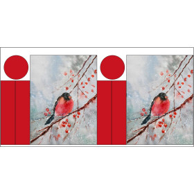 THE BOTTLE COVER - BULLFINCH - DIY set