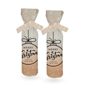 THE BOTTLE COVER -  MERRY CHRISTMAS wz. 1 - DIY set