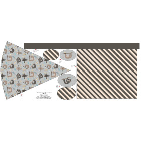 First Grade Candy Cone - SLOTHS / butterflies (SLOTHS) / grey - small