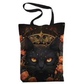 SHOPPER BAG - GOTHIC CAT - sewing set