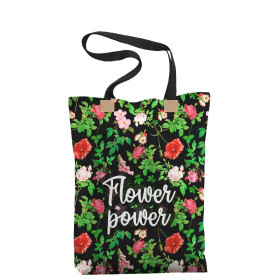 SHOPPER BAG - FLOWER POWER - sewing set