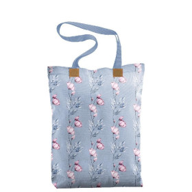 SHOPPER BAG - WATERCOLOR BOUQUET Pat. 3 - sewing set