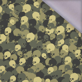 CAMOUFLAGE SKULLS / olive - softshell