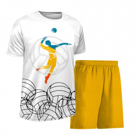 Children's sport outfit "PELE" - VOLLEYBALL - sewing set 