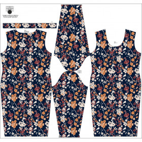 PENCIL DRESS (ALISA) - JAPANESE GARDEN pat. 2 (JAPAN) - sewing set