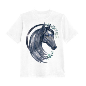 KID’S T-SHIRT - HORSE pat. 1 - single jersey