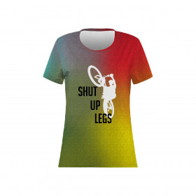 WOMEN’S SPORTS T-SHIRT - BIKE / multicolor
