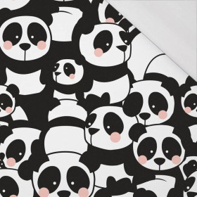 200CM PANDAS / pink - single jersey 120g