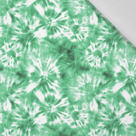 BATIK pat. 1 / green  - Cotton woven fabric