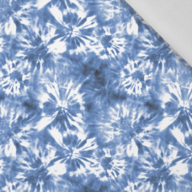 BATIK pat. 1 / classic blue - Cotton woven fabric