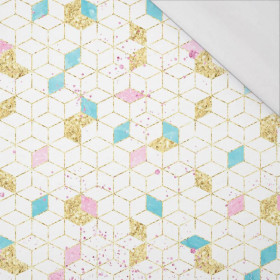 PASTEL MOSAIC (WONDERLAND) - single jersey with elastane 