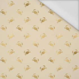 GOLDEN CRABS (GOLDEN OCEAN) / beige - Waterproof woven fabric