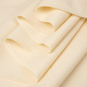Vanilla - Recycing looped knit fabric with elastan