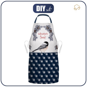 CHRISTMAS APRON - WESOŁYCH ŚWIĄT / bird