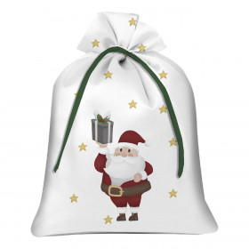 Gift pouches - SANTAS WITH A BAGS OF PRESENTS (IN THE SANTA CLAUS FOREST) - sewing set