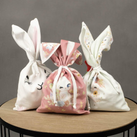 Gift pouches - HO, HO, HO! - sewing set