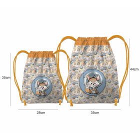 GYM BAG - SPACE CUTIES pat. 13 (CUTIES IN THE SPACE) - sewing set